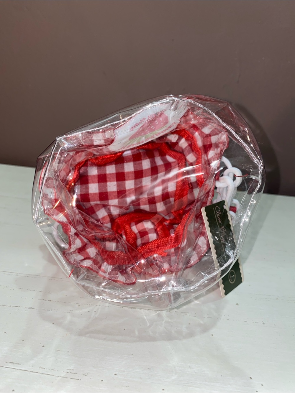 Clear Mini Crossbody Bag - Strawberry Jar - Picture 4 of 4
